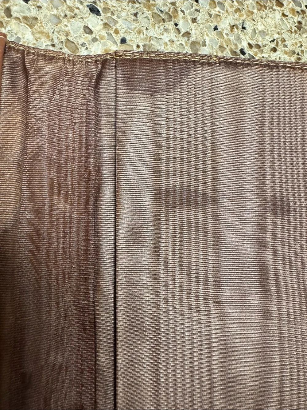 Brown Leather Travel Wallet with Dog Accent